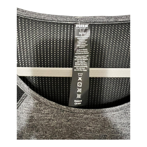 RBX Activewear Moisture wicking and mesh fabric long sleeve. Size Medium NWT - Picture 6 of 11